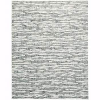 Feizy - Atwell 3218F  Industrial Abstract, Gray/Green/Ivory Accent Rug