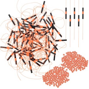 Unique Bargains Nylon Rope High Tensile Strength Good Wear Resistance Float Bobber Stopper 200 Pcs - 1 of 4