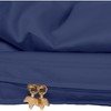 Canadian Down & Feather Company - 3 Piece Duvet Cover Set with 3-Sided Zipper, Whale - 3 of 4