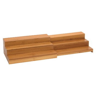 Lipper International Bamboo Expandable Step Shelf - Thumbnail 5
