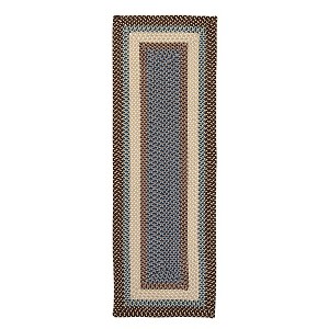 Colonial Mills Montego Braided Runner, Bright Brown 2'x8', Rectangle Shape - 1 of 4