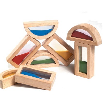 wooden blocks target