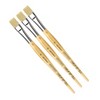da Vinci JUNIOR BORSTE Synthetic Student Brush, Synthetic, Tempera, Flat, Series 329, Size 16, Pack of 3 - 3 of 3