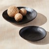 Plum & Post Ashwin Decorative Bowls, Set of 2 - Black, Cast Aluminum - 2 of 4