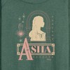 Women's - Disney - The One Asha Lightweight French Terry Wide Neck Long Sleeve Shirt - 2 of 4