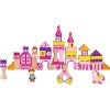 Toysters 50-Piece Wooden Princess Castle Building Blocks Game Set Interactive STEM Educational Toy for Fine Motor Engineering Skills & Shape Sorting - 2 of 3