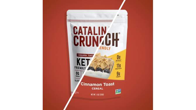 Catalina Crunch Dark Chocolate Keto Cereal - 9oz, 2 of 11, play video