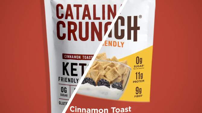 Catalina Crunch Cinnamon Toast Keto Cereal, 2 of 9, play video