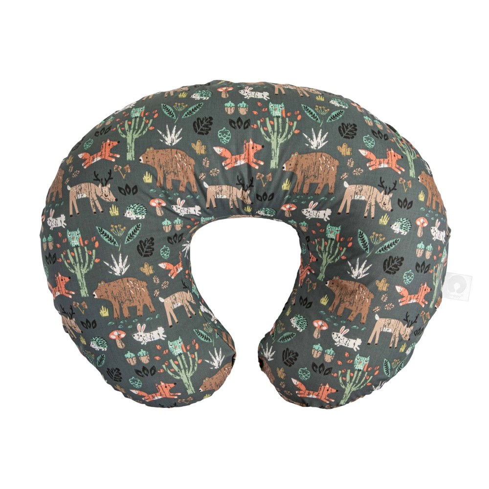 Photos - Other for Child's Room Boppy Nursing Pillow Original Support, Green Forest Animal