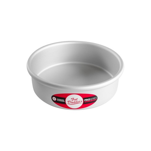 Fat Daddio's PRD-83 Anodized Aluminum Round Cake Pan, 8 x 3 inch 