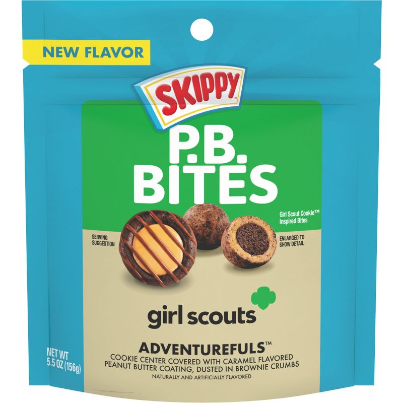 SKIPPY P.B. Bites Girl Scouts Adventurefuls - 5.5oz, 1 of 8