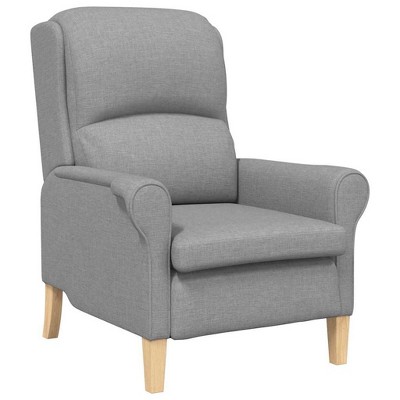 vidaXL armchair Light gray 76 x 94 x 102 cm fabric