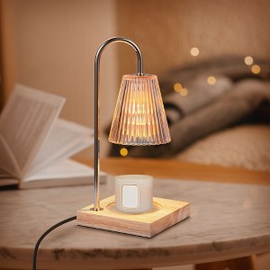 HOM Candle Warmer Lamp with Adjustable Brightness and Timer Function - Candle Wax Warmer for Home Décor - 1 of 4