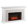 Canyon Heights Stone Electric Fireplace - SEI - 4 of 4