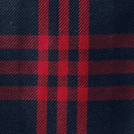 classic navy large plaid
