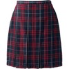 School Uniform Young Women's Plaid Box Pleat Skirt Top of the Knee - 3 of 4
