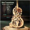ROBOTIME 3D Puzzle Model Wooden Model Kit Magic Cello  Building Kit Desk, Beige, 8.1"*7.3"*9.3" - 3 of 4