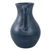 Terracotta Pottery Vase with Handle - Rustic Flower Container - Decorative Farmhouse Accent for Home, Office, Bedroom, Living Room - 4 of 4
