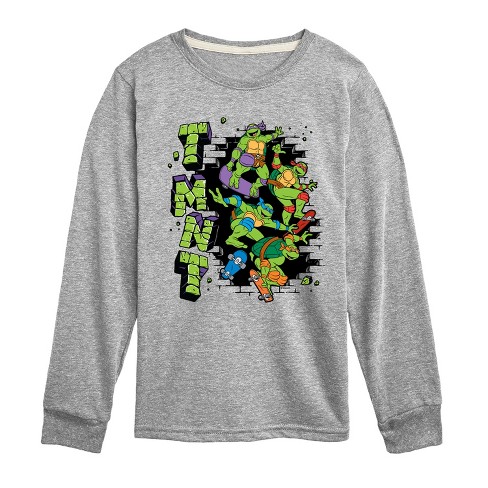 Boys' - Teenage Mutant Ninja Turtles - Skateboards Long Sleeve Graphic T-Shirt - image 1 of 4