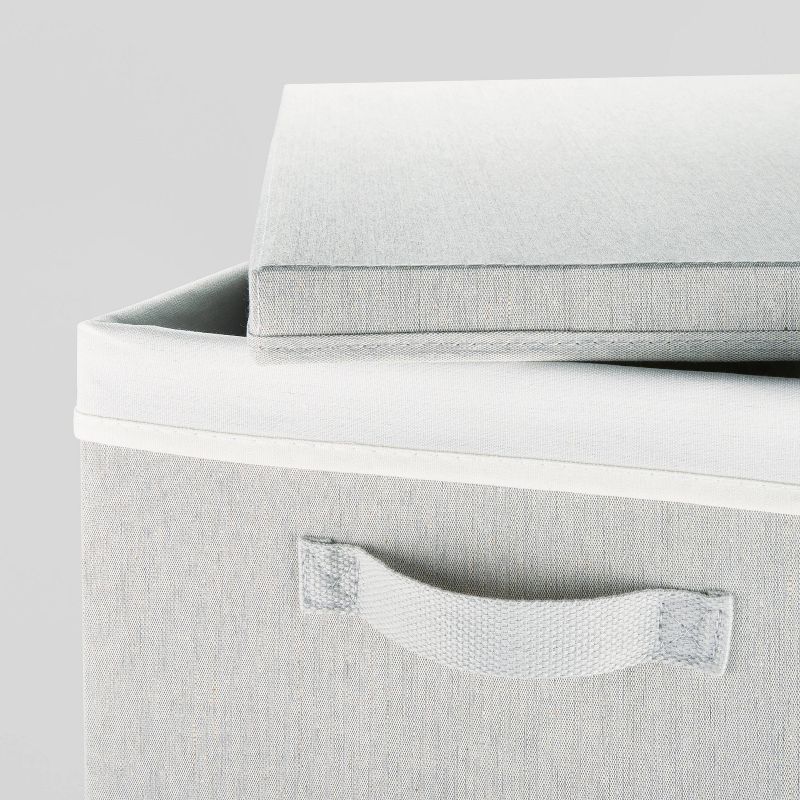Collapsible Hamper Gray - Brightroom&#8482;, 4 of 11