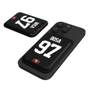 Keyscaper NFL San Francisco 49ers Players Game Tactic Black Magnetic Credit Card Wallet - 1 of 3