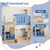 Whisen Toddler Slide & Kids Slide for Toddlers Age 1-4, with Basketball Hoop and Extra long aisle, Strong Swing - 3 of 4