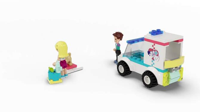 LEGO Friends Pet Clinic Ambulance 41694 Building Kit, 2 of 8, play video
