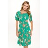WEST K Women's Elli Short Flutter Sleeve High-Waist Mini Dress - 4 of 4