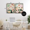 Stupell Industries Minty Garden Flowers 2pc Floating Frame Art Set - 3 of 4