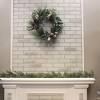Sullivans Artificial Pine and Jingle Wreath and Arborvitae Garland Set 24"H & 6'L Green - 2 of 4
