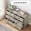 5/6 Drawers Dresser for Bedroom, Chest of Drawers with Wide Metal Handle, Storage Organizer Dresser for Bedroom,Living Room,Kids Room - 3 of 4