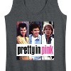 Women's - Pretty in Pink - Duckie and Blane Graphic Racerback Tank - 2 of 4