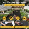 Weed Barrier Landscape Fabric Heavy Duty,4FT X 100FT Weed Control Cloth, Woven Geotextile Fabric for Underlayment, Gardening Ground - 4 of 4