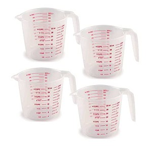 Norpro 4-Cup Capacity Plastic Measuring Cup (4 Pack) - 1 of 4