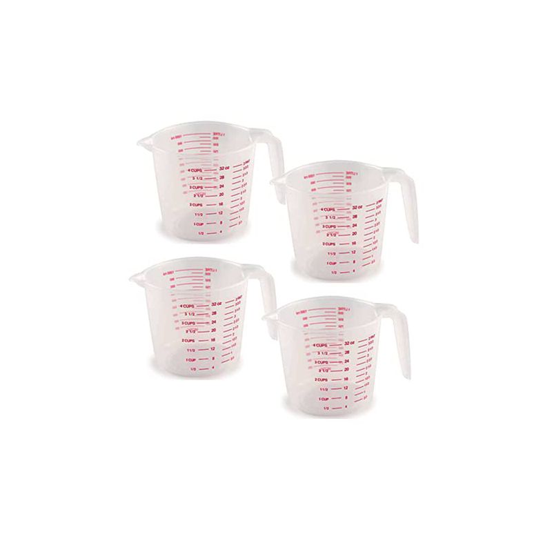 Norpro 4-Cup Capacity Plastic Measuring Cup (4 Pack), 1 of 6