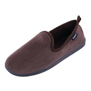 Isotoner Men's Microterry Samson Closed Back Slipper - 1 of 4