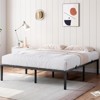 6''-16'' Bed Frame, Heavy Duty Metal Platform with Steel Slats & Ample Under Bed Storage, No Box Spring Required, Quick Assembly, Black - 4 of 4