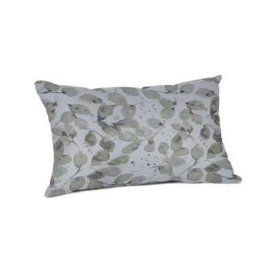 Casual Cushion Patterned 1-Piece Indoor/Outdoor Lumbar Pillow, 19"W x 12"L