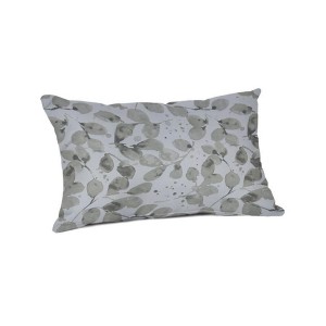 Casual Cushion Patterned 1-Piece Indoor/Outdoor Lumbar Pillow, 19"W x 12"L - 1 of 4