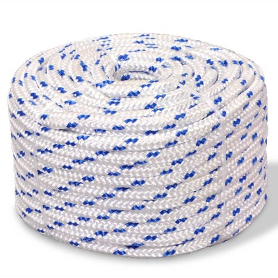 VidaXL Marine Rope Polypropylene 0.47" 1968.5" White