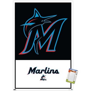 Trends International MLB Miami Marlins - Logo 22 Unframed Wall Poster Prints - 1 of 4