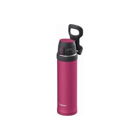 Zojirushi Flip-and-Go Stainless Mug 20-Ounce Hibiscus Red