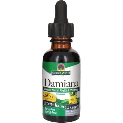 Nature's Answer Damiana Leaf 2500mg Extract 1 Oz