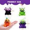Joyfy 28 PCS Mini Halloween Plush Toy Bulk with 7 Characters for Kids Trick or Treat Gift, Classroom Party Favors Supplies Prizes - 3 of 4