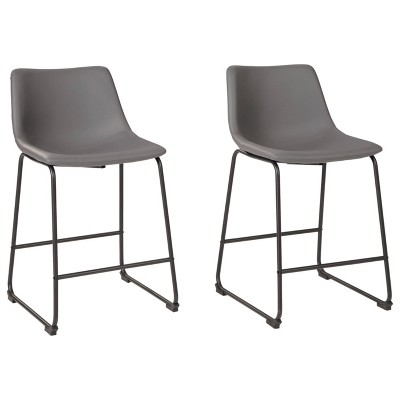 Centiar Counter Height Barstool Gray - Signature Design by Ashley