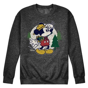 Men's - Disney - Mickey & Friends Graphic Fleece Sweatshirt - 1 of 4