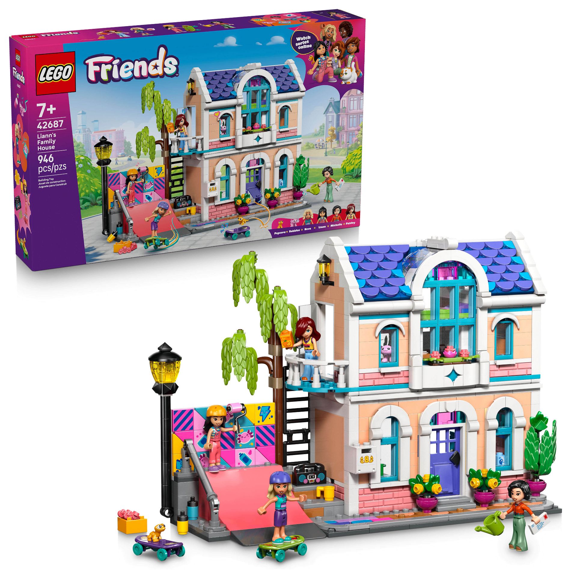 LEGO Friends Liann’s Family House Building Toy 42687