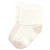 Hudson Baby Infant Boys Cotton Rich Newborn and Terry Socks, Buffalo Plaid Moose - 3 of 4