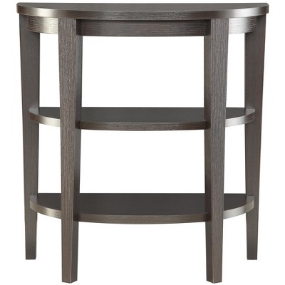 Newport 3 Shelf Console Espresso - Breighton Home