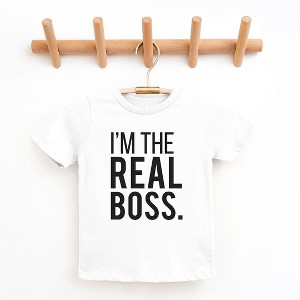 The Juniper Shop I'm The Real Boss Youth Short Sleeve Tee - 1 of 2
